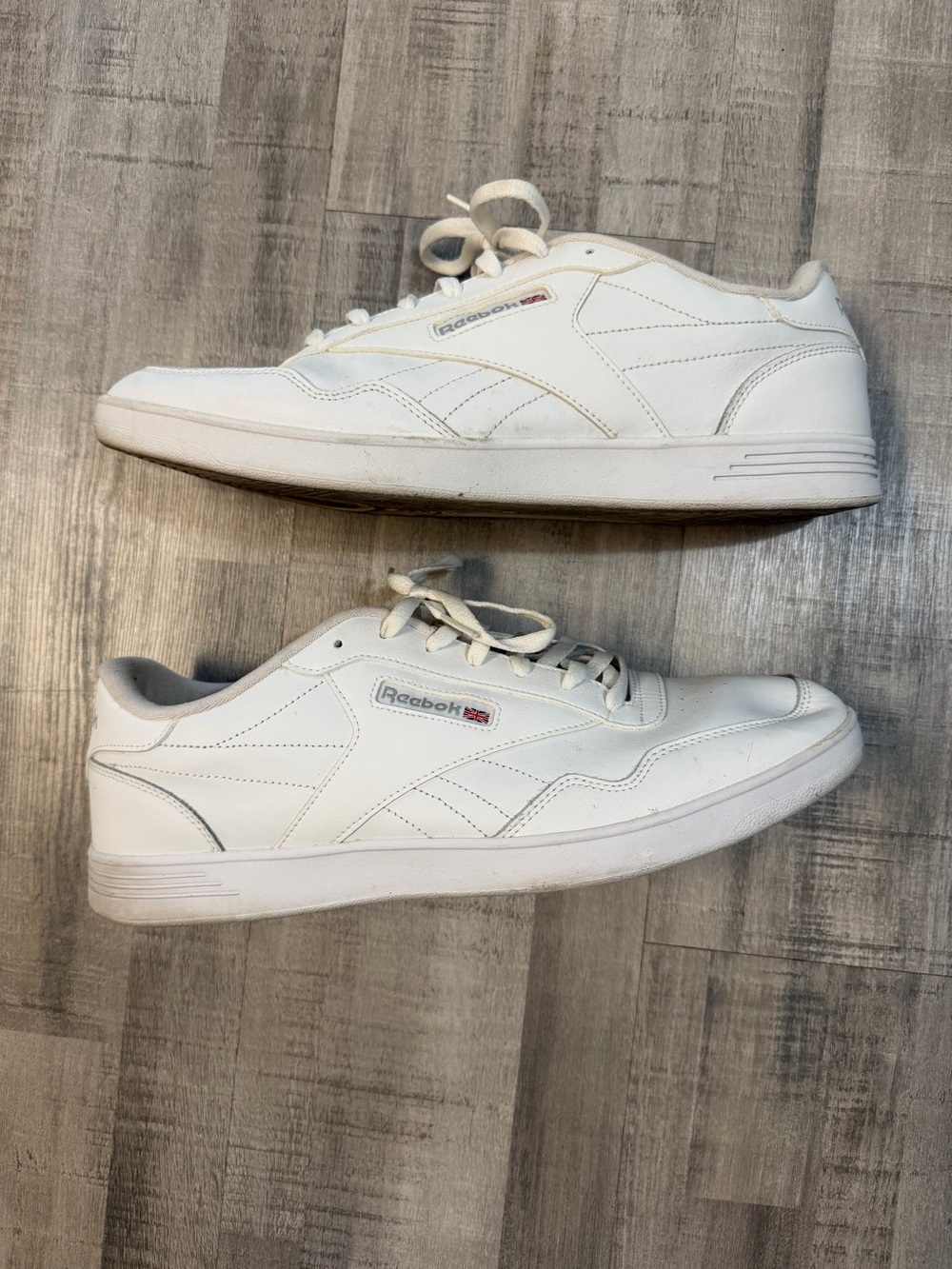 Reebok Royal Classic Low Top Sneakers White Men’s Size 15 Casual Shoes